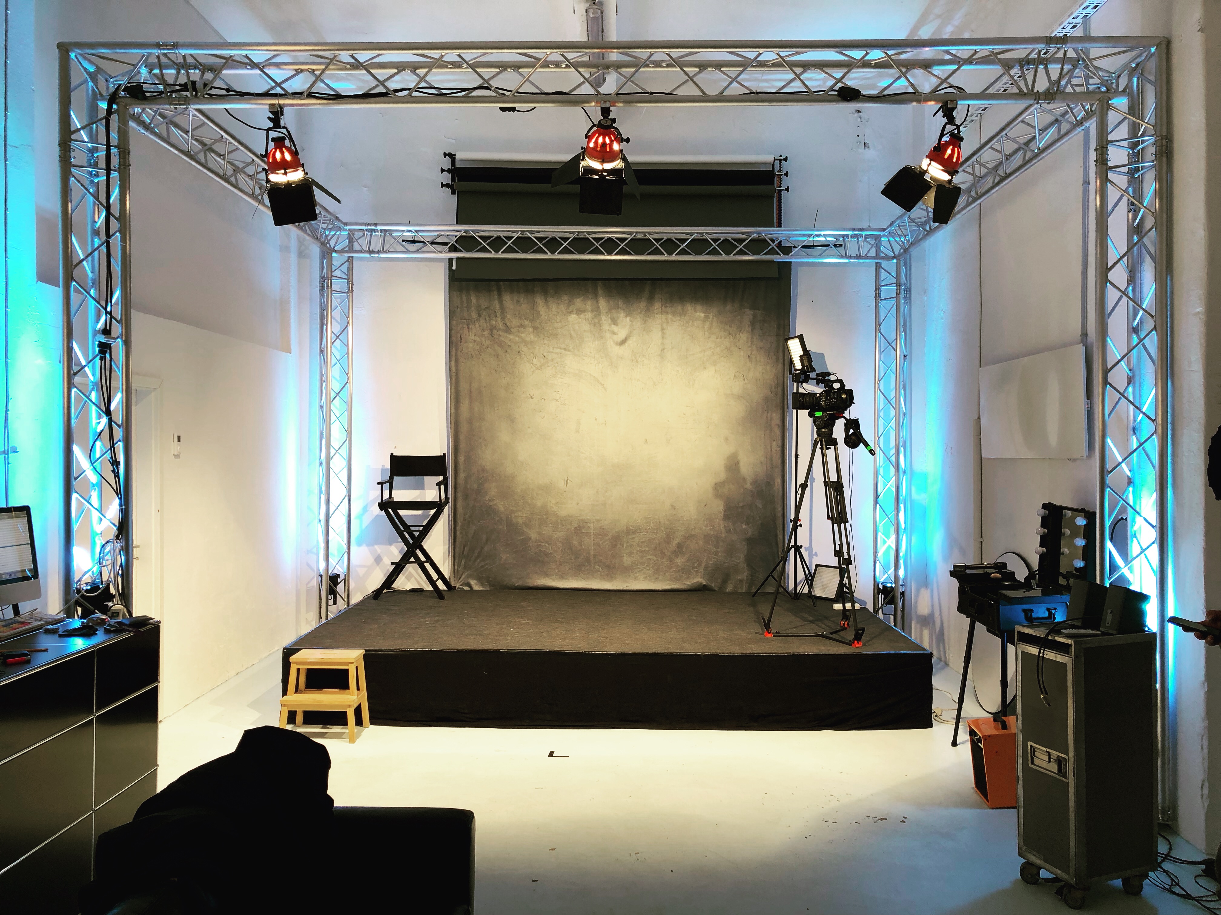 Filmische Arbeitsatmosphäre